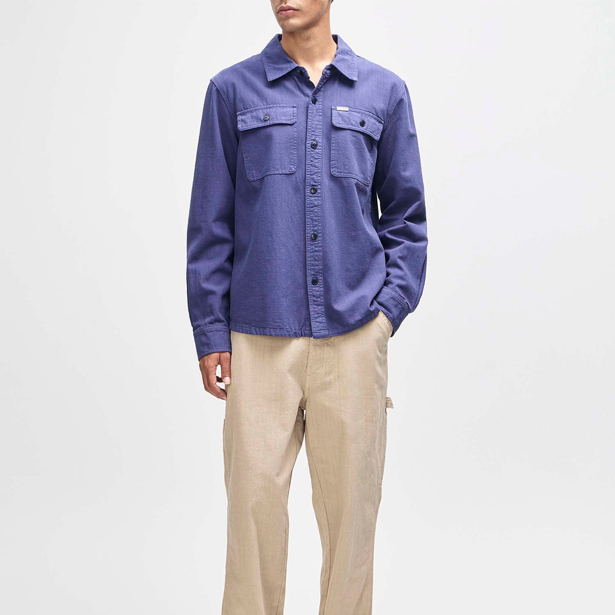 Vacay Chambray Shirt Deus Ex Machina Men's Shirts
