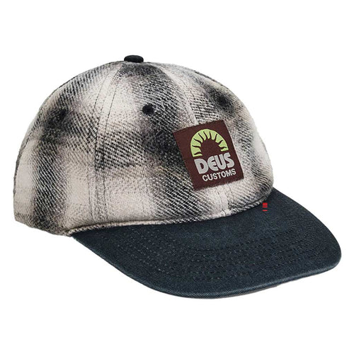 Vacay Check Cap Deus Ex Machina DMF257232-WCK-OS Caps & Hats One Size / White Check