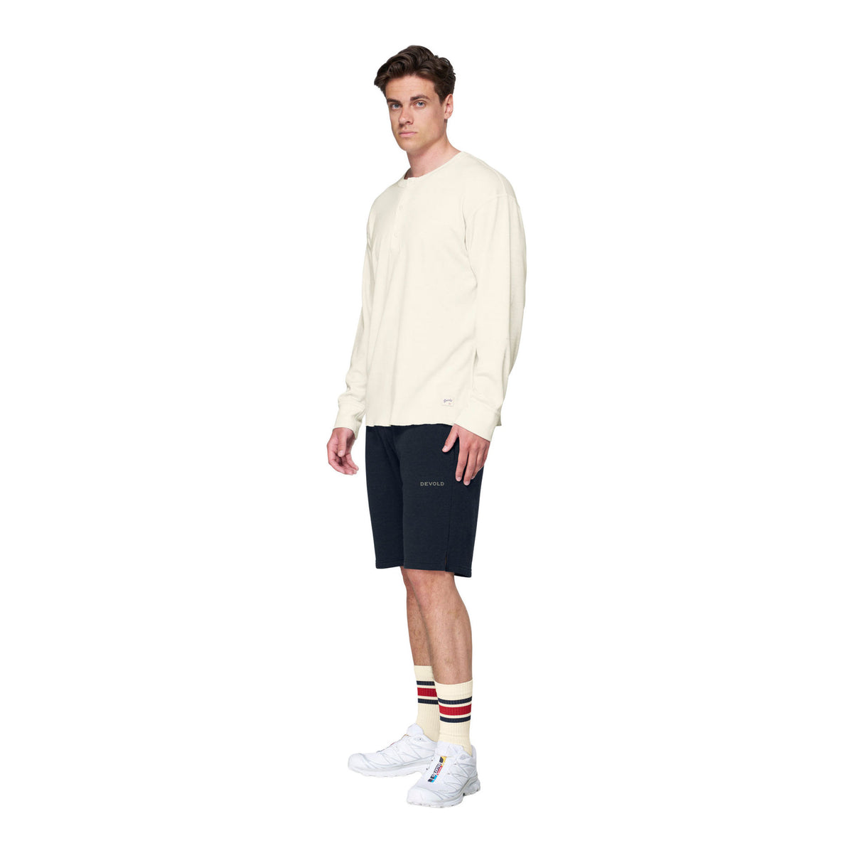 Archive Henley LS Devold Unisex Long Sleeve Tees