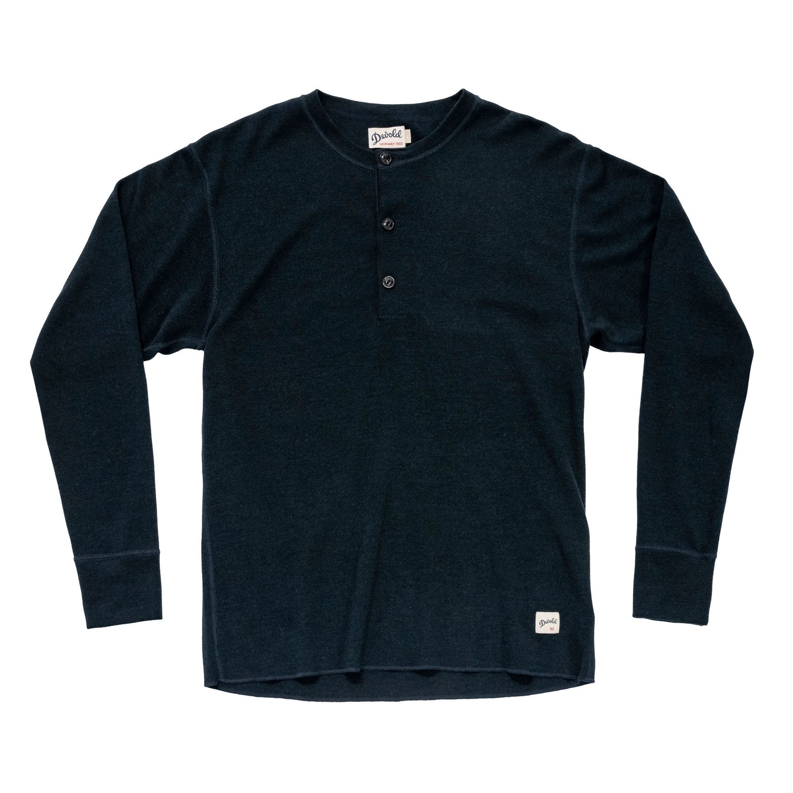 Archive Henley LS Devold Unisex Long Sleeve Tees