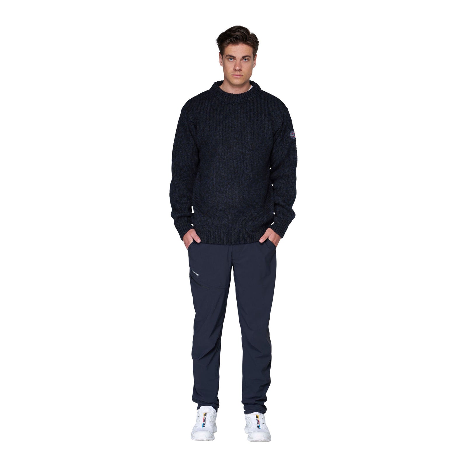 Nansen Wool Sweater Devold Unisex Knitted Jumpers