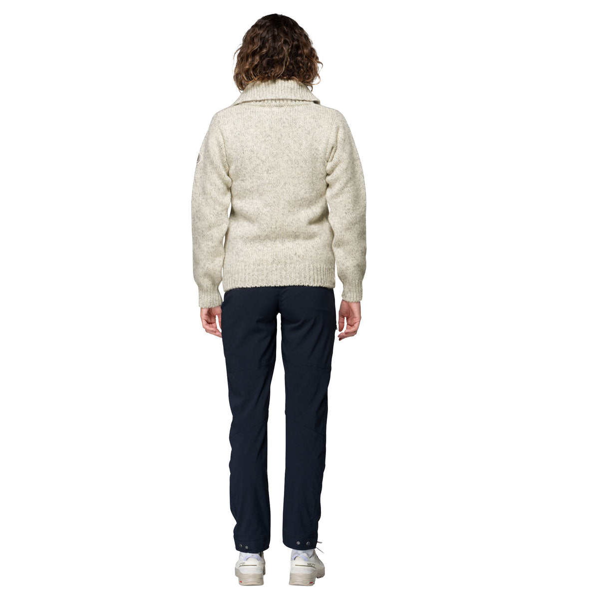 Nansen Wool Zip Neck Devold Unisex Knitted Jumpers