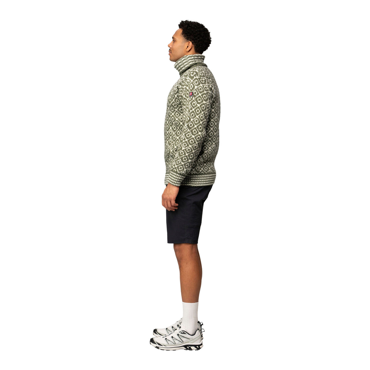 Svalbard Wool High Neck Devold Unisex Knitted Jumpers