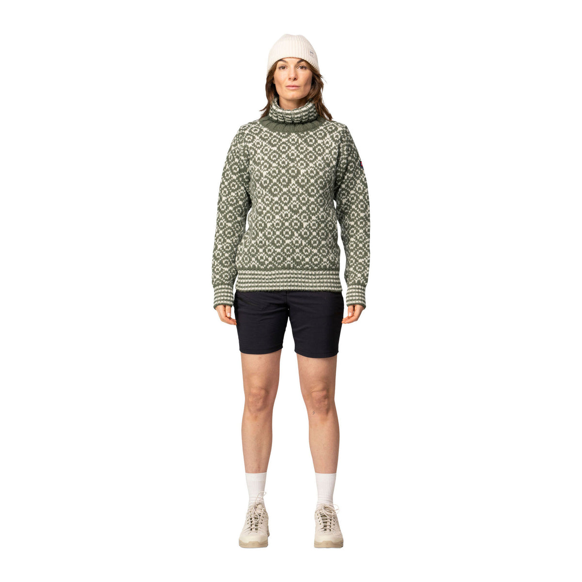 Svalbard Wool High Neck Devold Unisex Knitted Jumpers