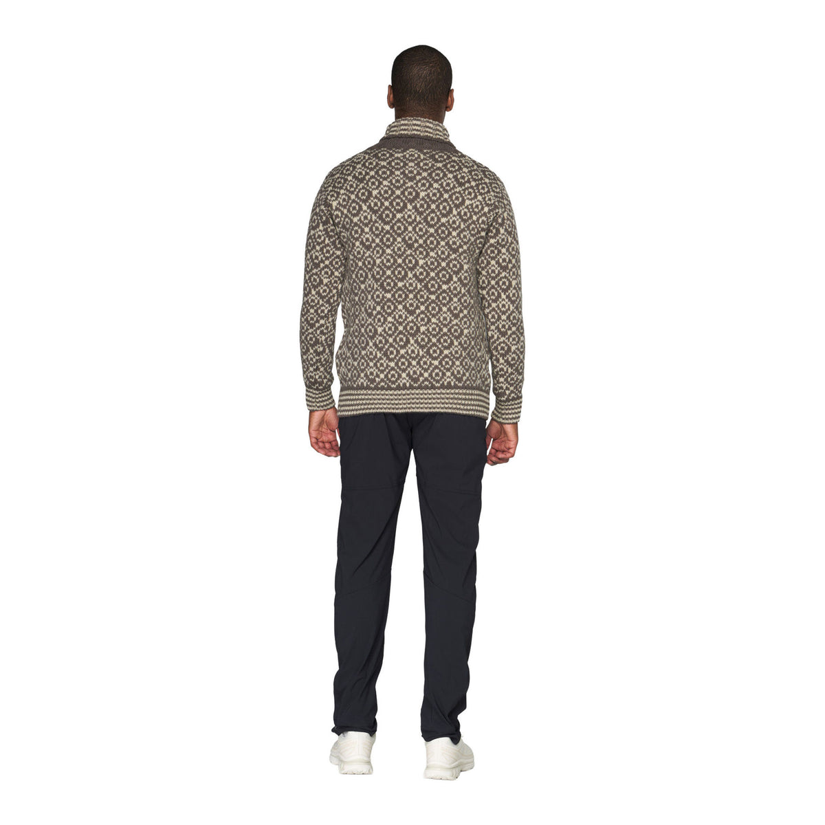 Svalbard Wool Zip Neck Devold Unisex Knitted Jumpers