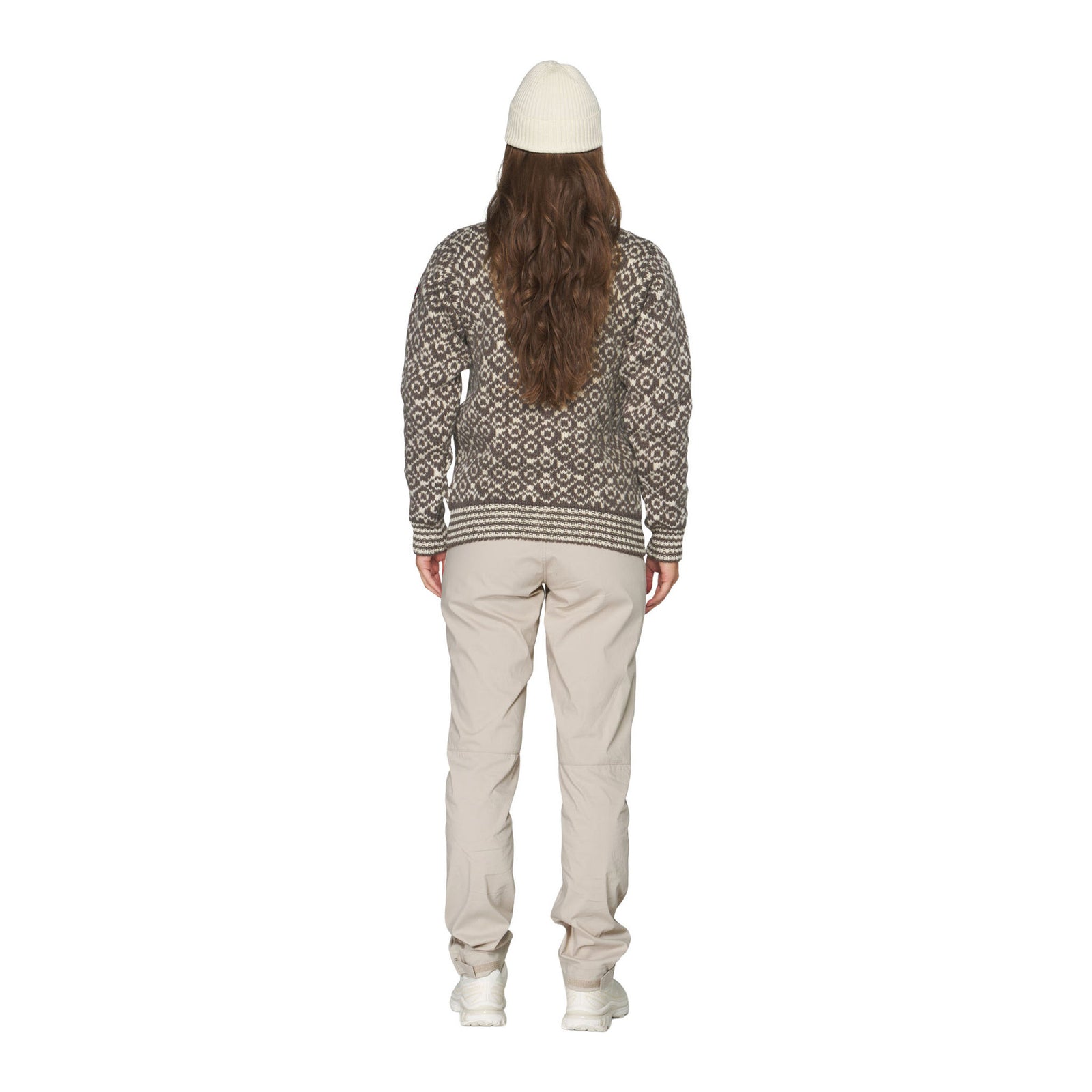 Svalbard Wool Zip Neck Devold Unisex Knitted Jumpers