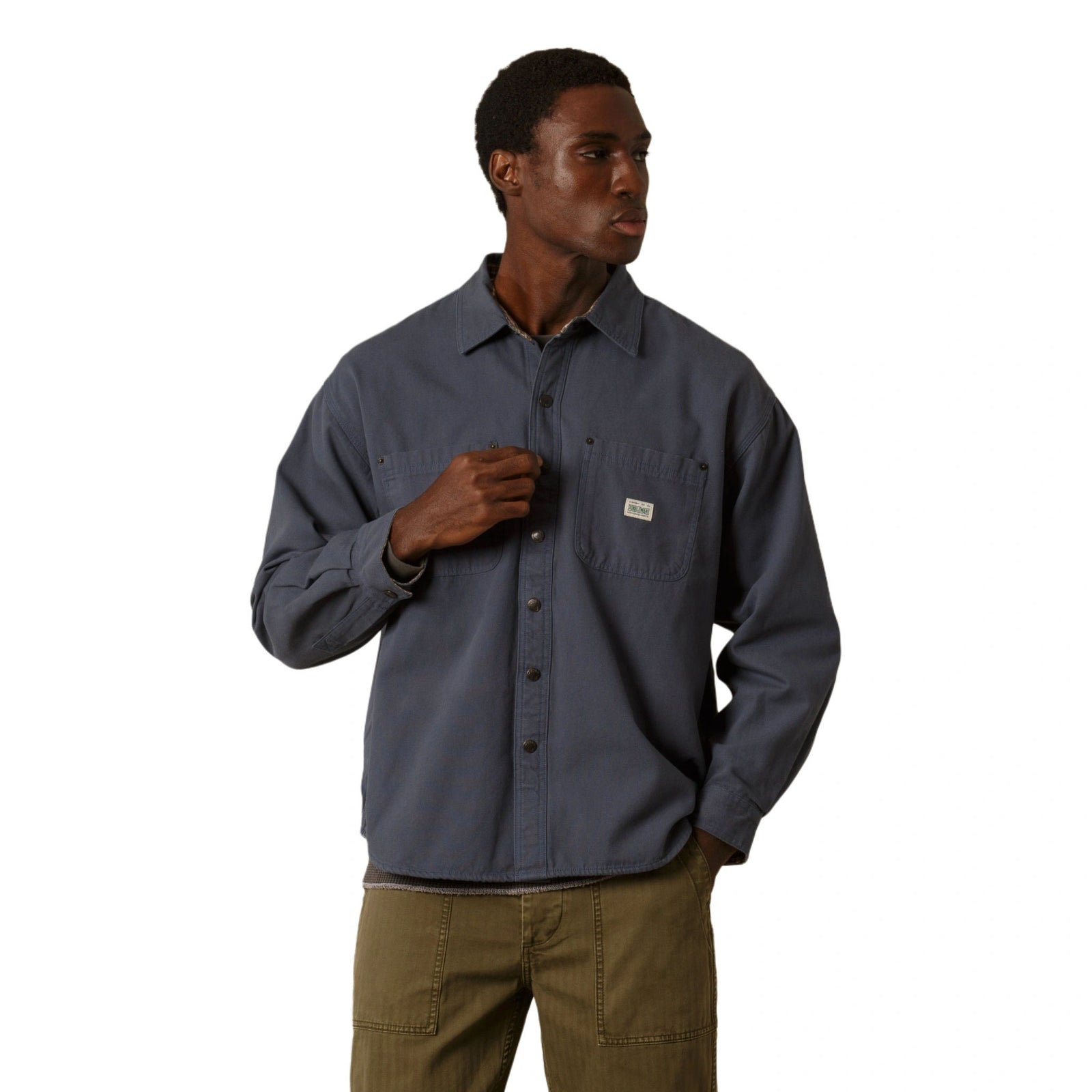Lined Snap Overshirt | Men's Dubbleware Men's Shirts