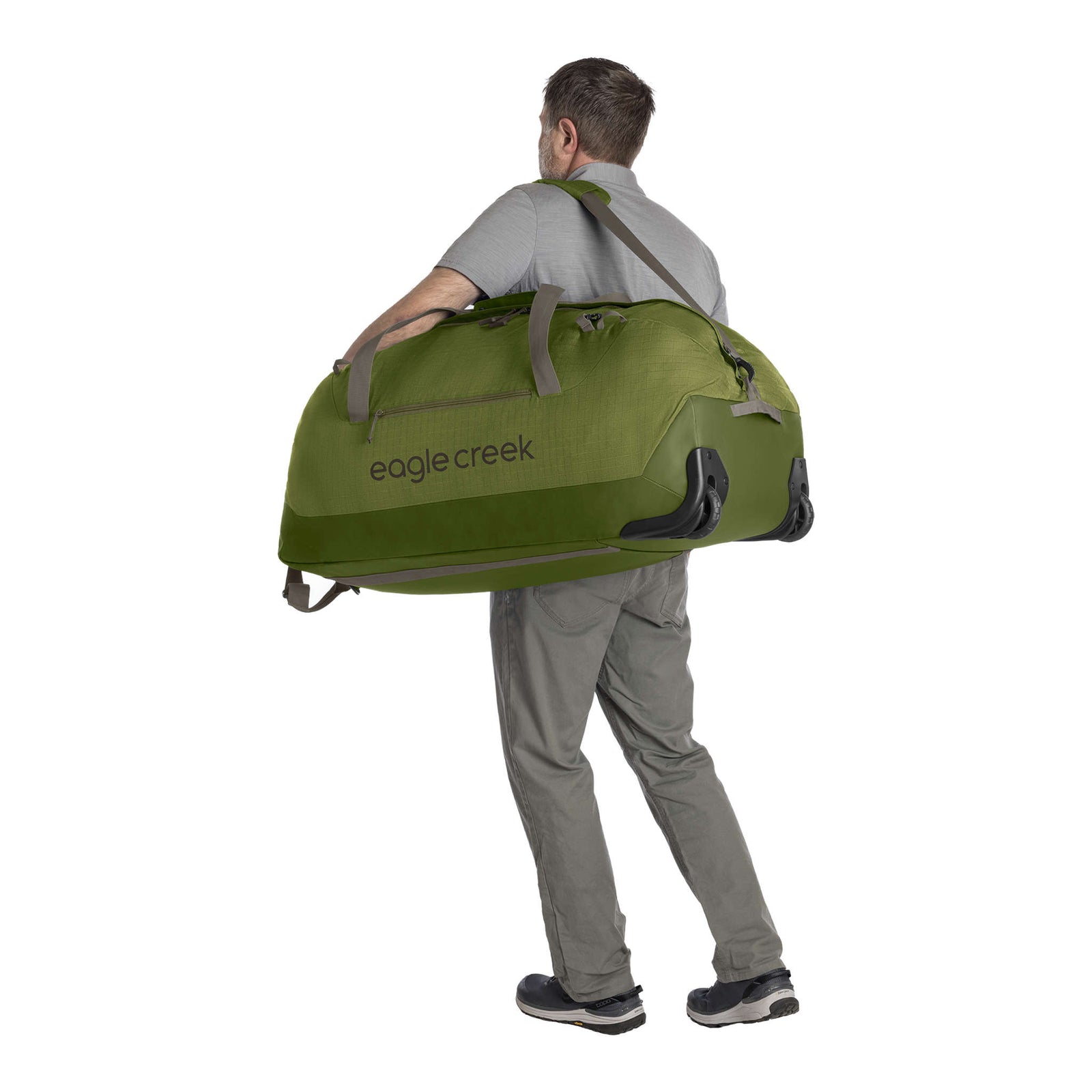 No Matter What Rolling Duffle 120L Eagle Creek EC020609370 Wheeled Duffle Bags 120L / Olive Green