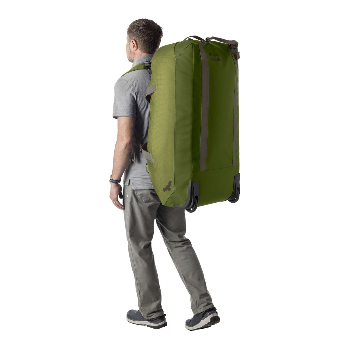 No Matter What Rolling Duffle 120L Eagle Creek EC020609370 Wheeled Duffle Bags 120L / Olive Green