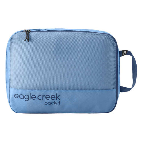 Pack-It Reveal Clean/Dirty Cube M Eagle Creek EC040414424 Packing Cubes M / Blue Dawn