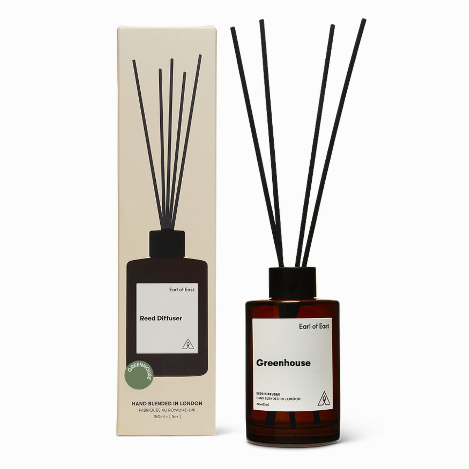 Reed Diffuser 150ml Earl of East EOE-RD-GH Reed Diffusers One Size / Greenhouse