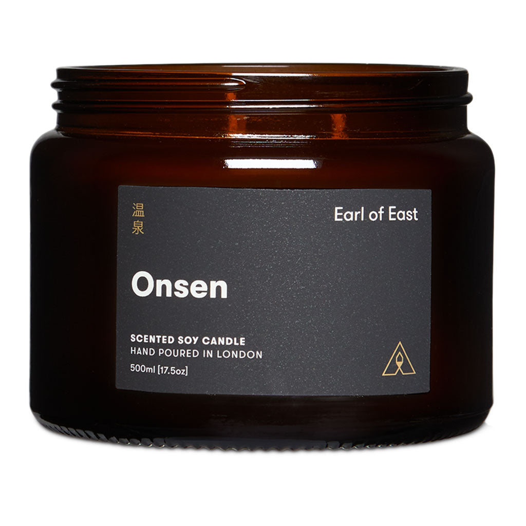 Soy Wax Candle Earl of East EOE/L/ON Candles 500ml / Onsen