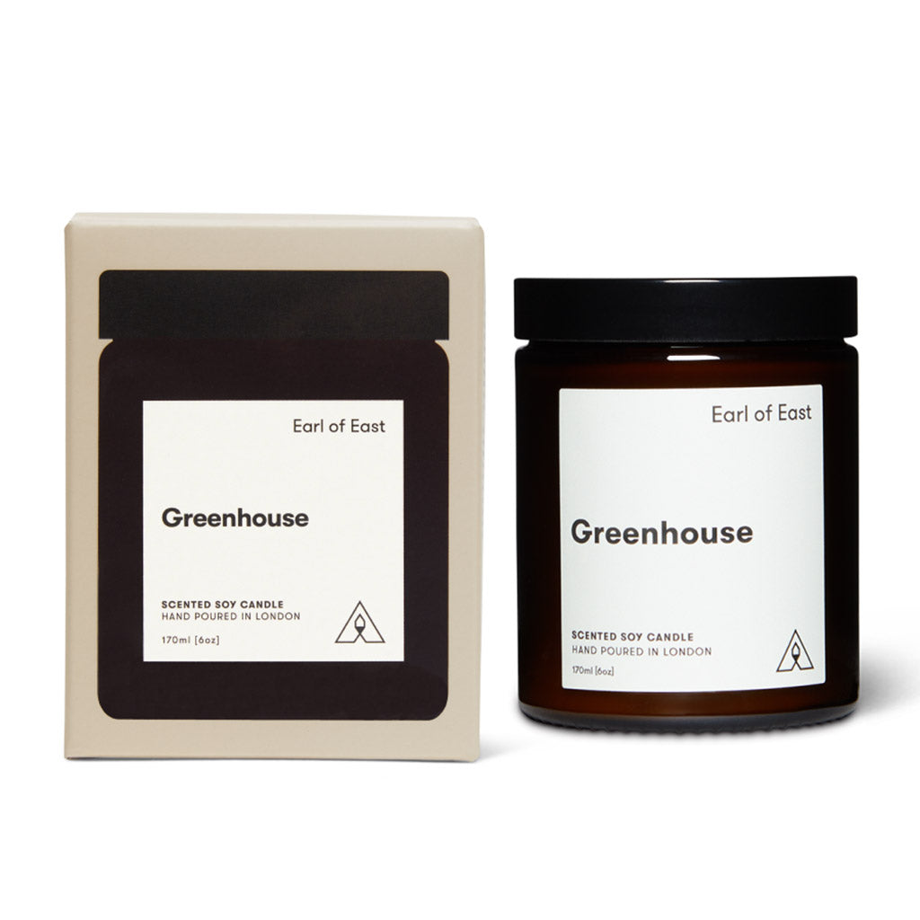 Soy Wax Candle Earl of East EOE/M/GH Candles 170ml / Greenhouse