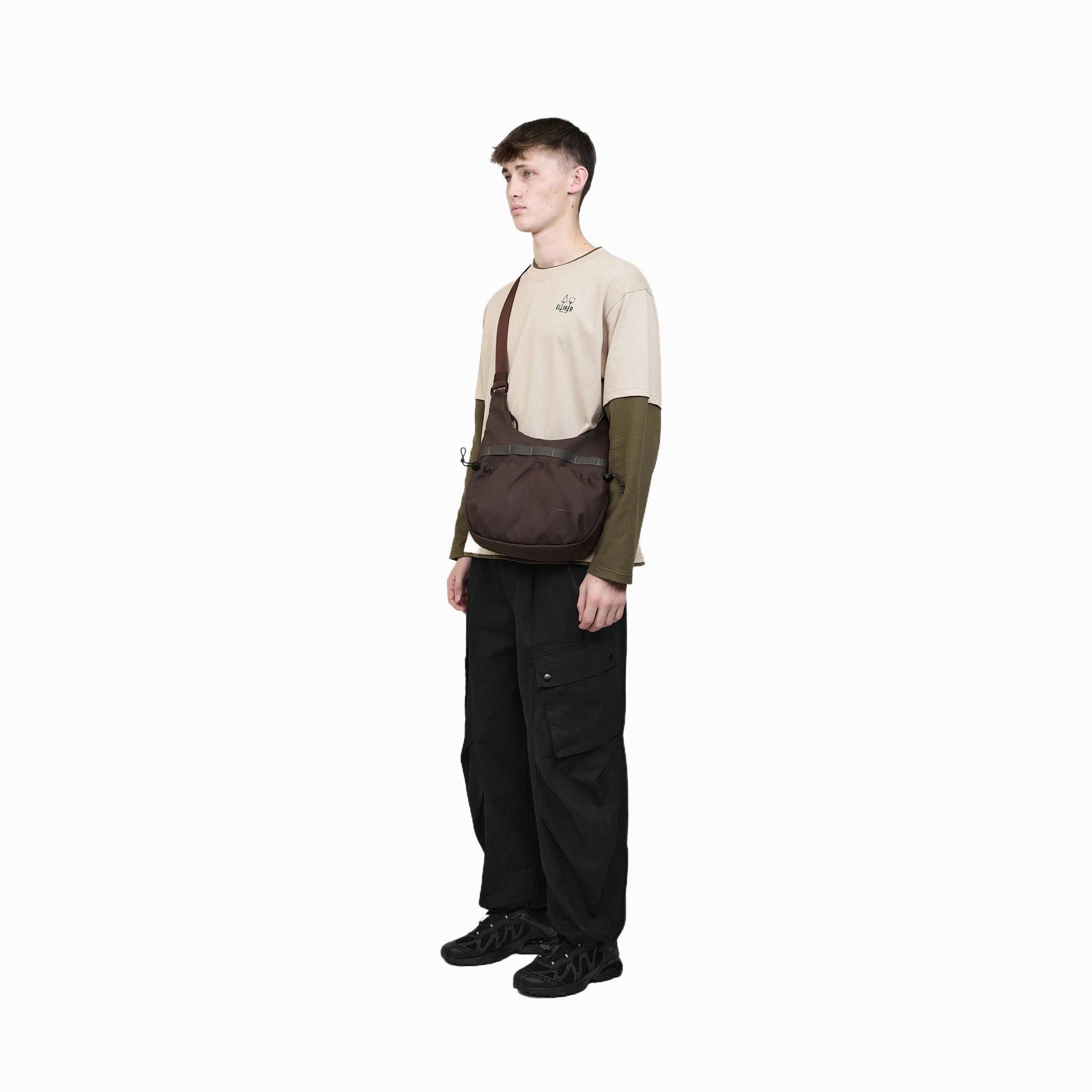 Bain Sling Bag Elliker 34063-DARKBROWN Sling Bags 6.5L / Dark Brown
