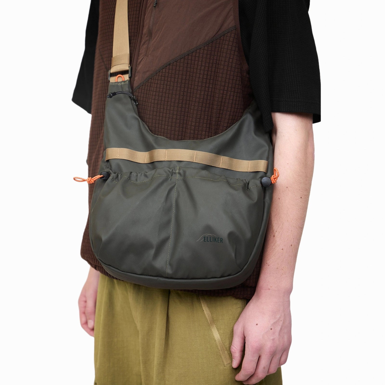 Bain Sling Bag Elliker 34063-DARKGREEN Sling Bags 6.5L / Dark Green