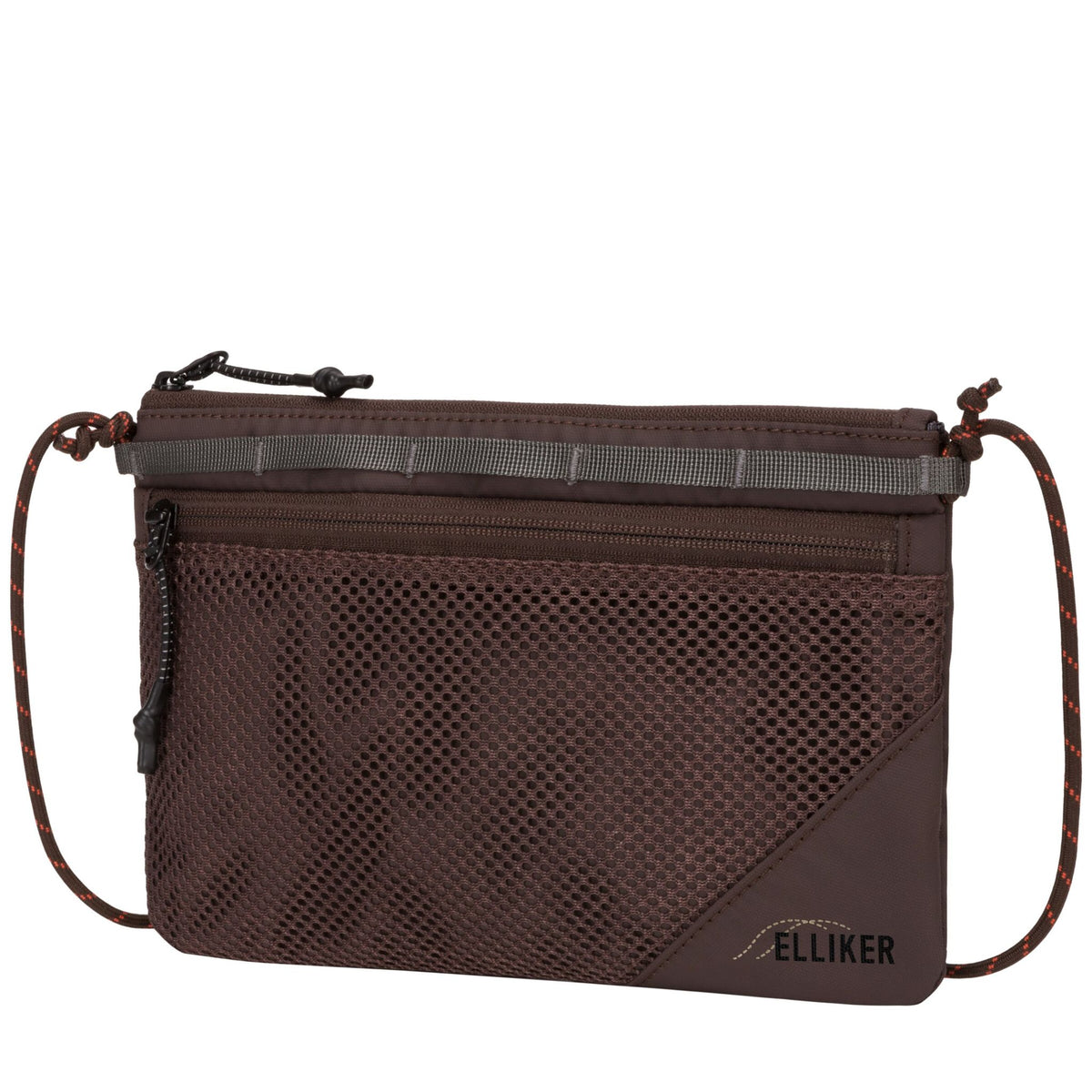 Caley Sacoche Bag Elliker 34055-DARKBROWN Crossbody Bags 1L / Dark Brown