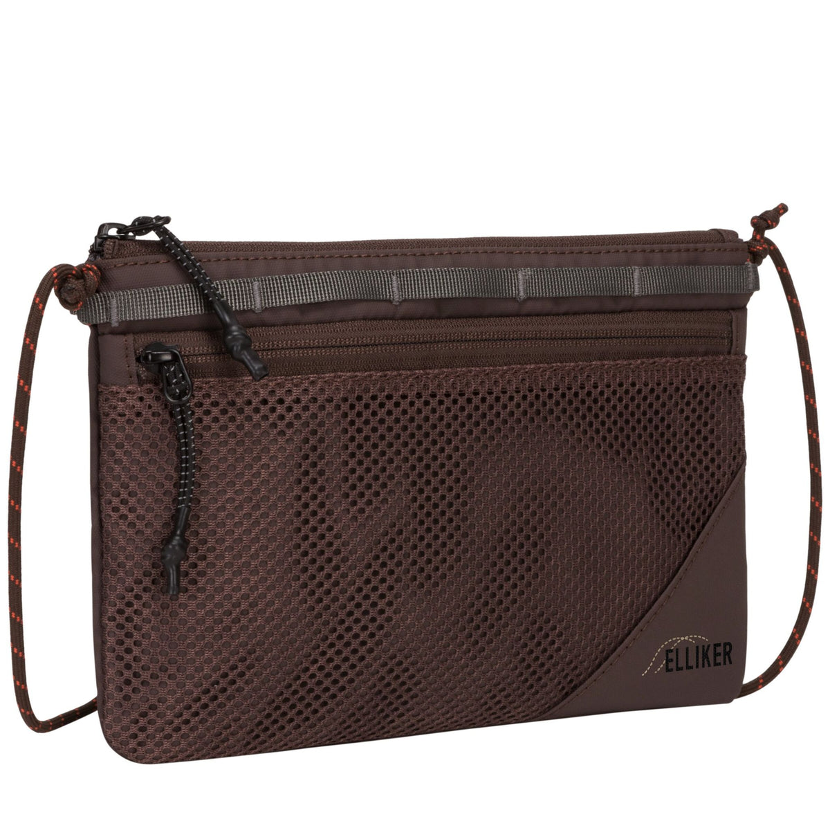 Caley Sacoche Bag Elliker 34055-DARKBROWN Crossbody Bags 1L / Dark Brown