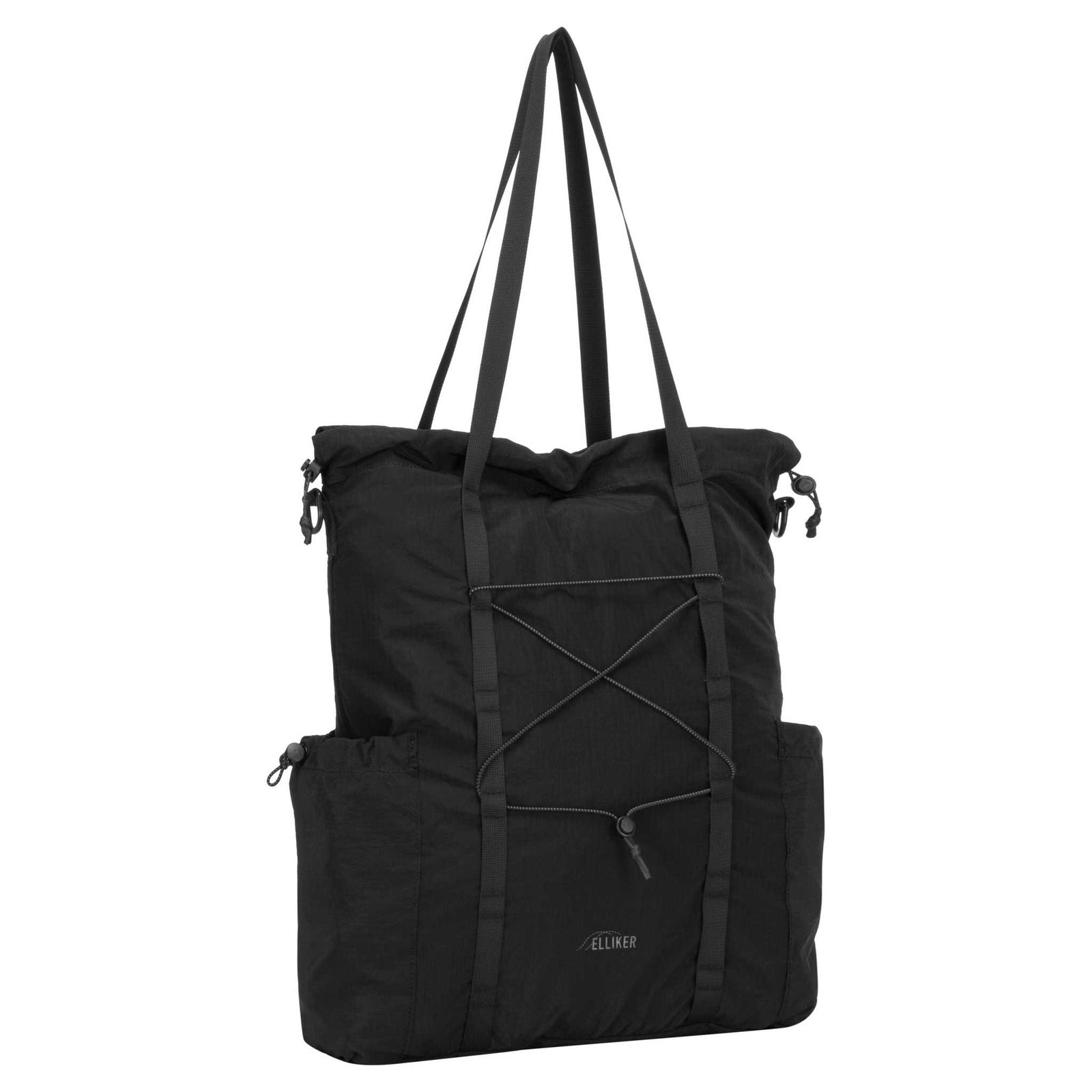 Carston Ripstop Packable Tote Bag Elliker 34082-BLACK Tote Bags One Size / Black