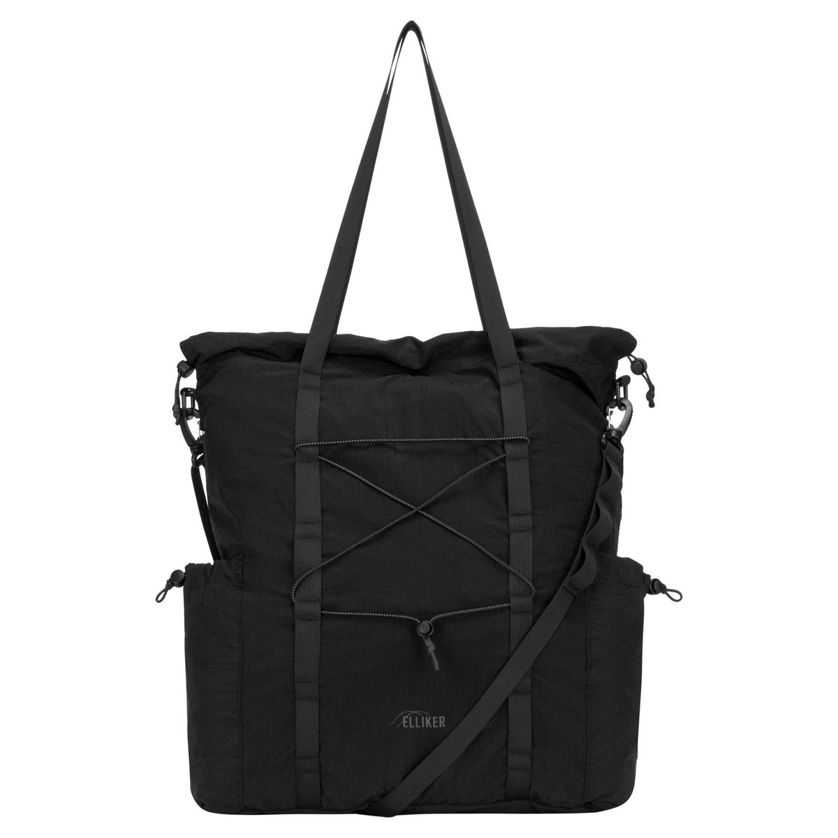 Carston Ripstop Packable Tote Bag Elliker 34082-BLACK Tote Bags One Size / Black