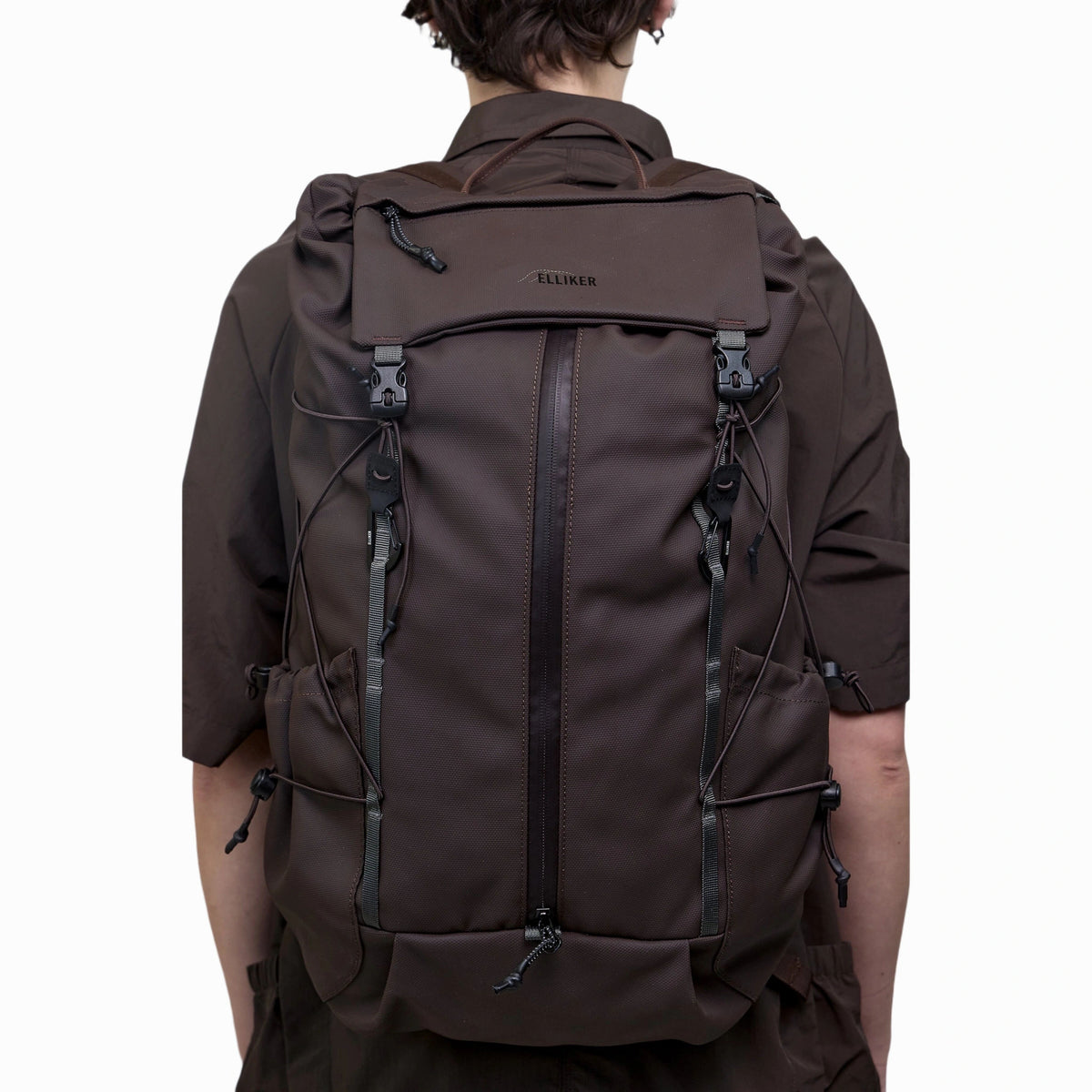 Cautley Backpack Elliker 34053-DARKBROWN Backpacks 23L / Dark Brown