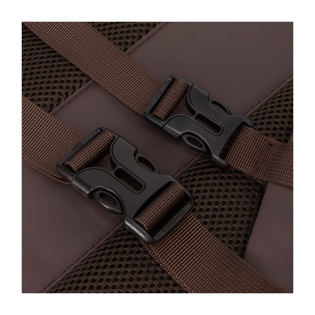 Dayle Roll Top Backpack Elliker 34001-DARKBROWN Backpacks 21L / Dark Brown