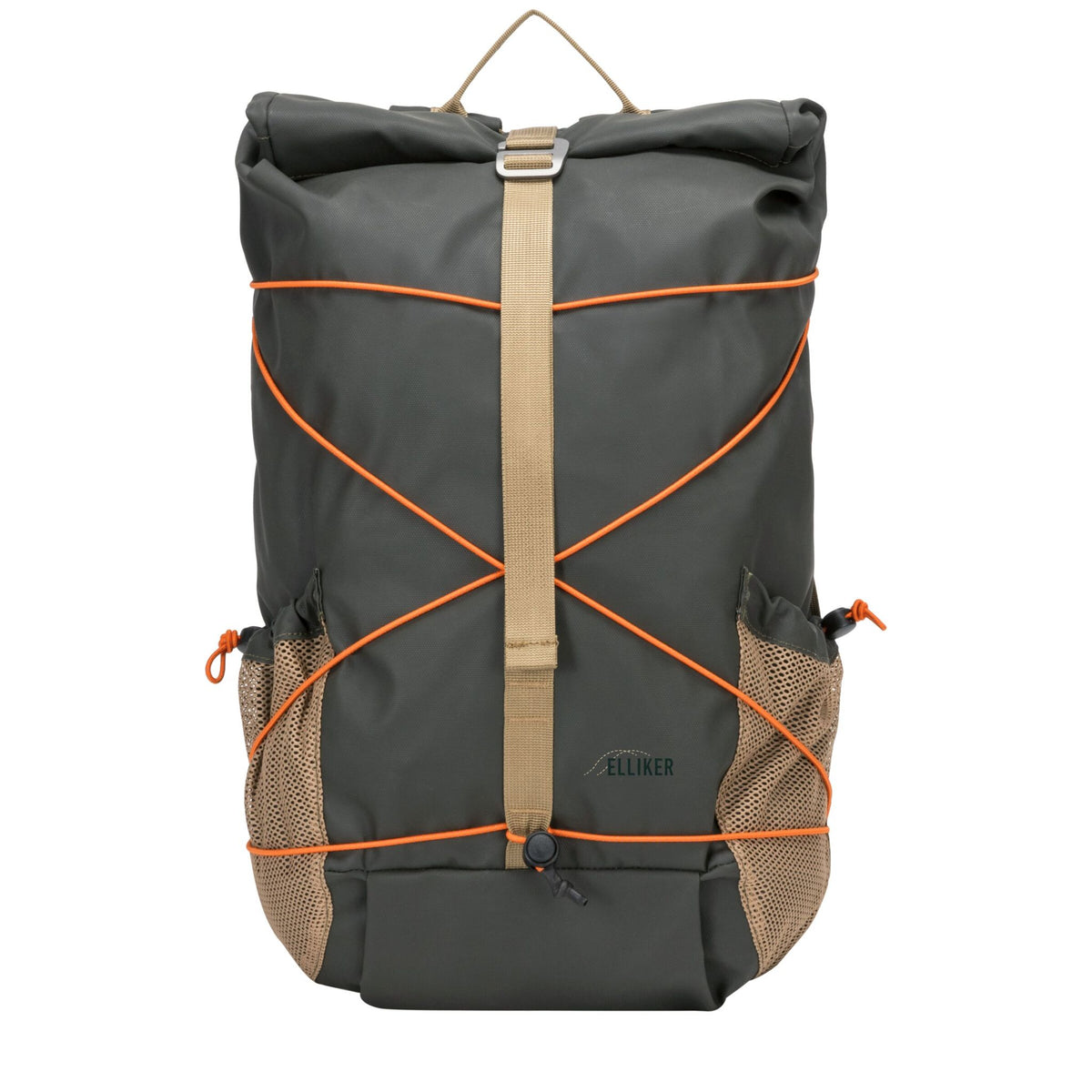 Dayle Roll Top Backpack Elliker 34001-DARKGREEN Backpacks 21L / Dark Green