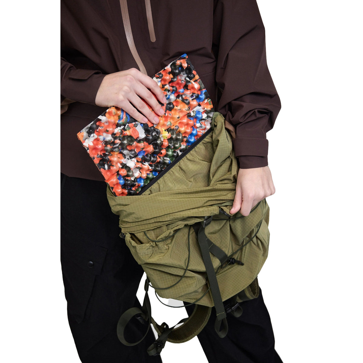 Halton Ripstop Packable Backpack Elliker 34080-OLIVE Backpacks One Size / Olive