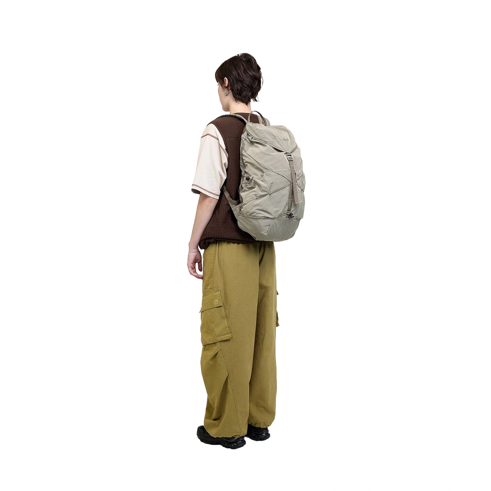 Halton Ripstop Packable Backpack Elliker 34080-STONE Backpacks One Size / Stone