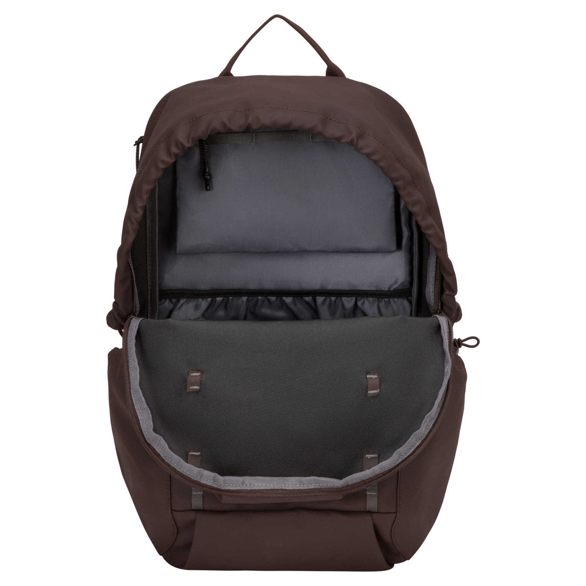 Kiln Hooded Zip Top Backpack 22L Elliker 34000-DARKBROWN Backpacks 22L / Dark Brown