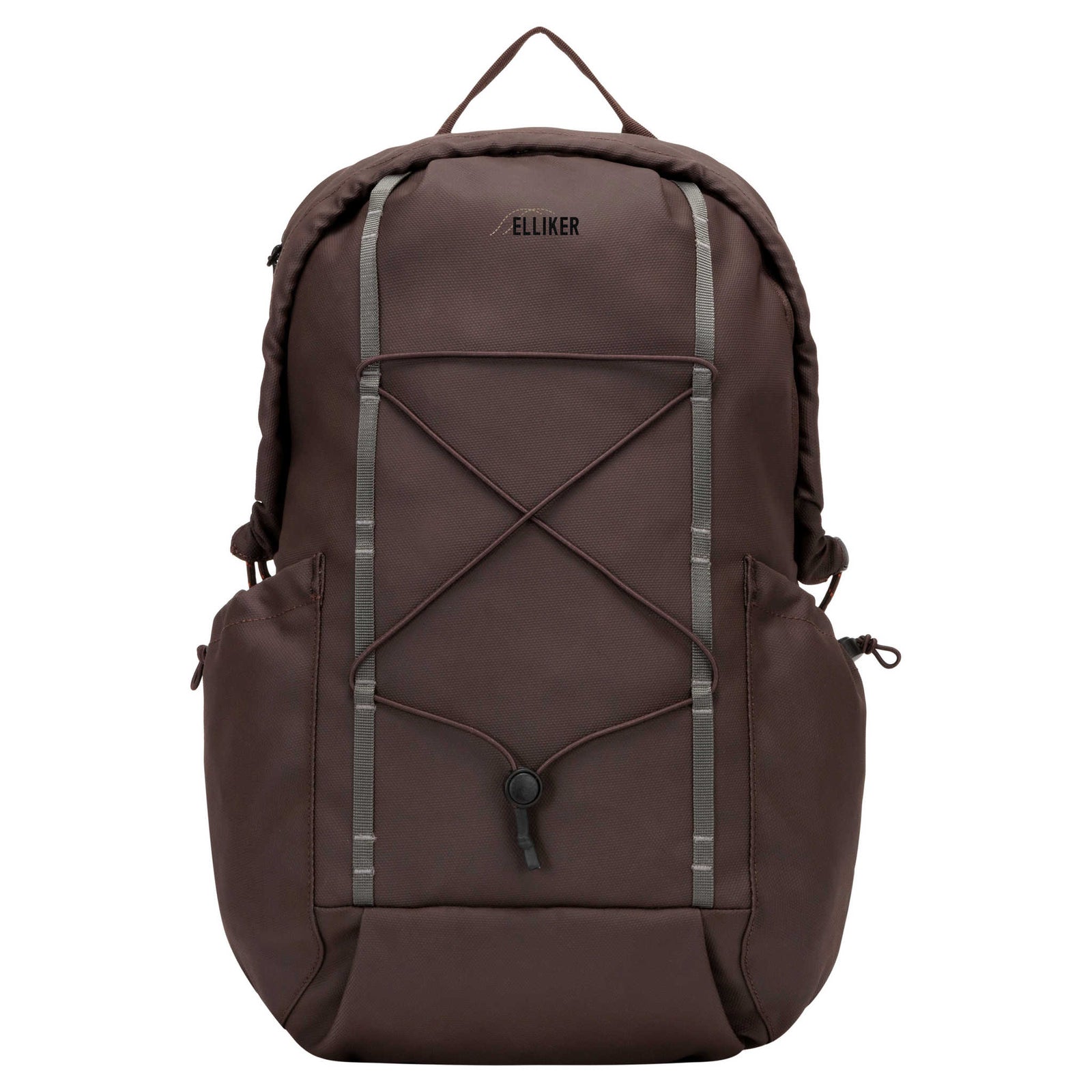Kiln Hooded Zip Top Backpack 22L Elliker 34000-DARKBROWN Backpacks 22L / Dark Brown