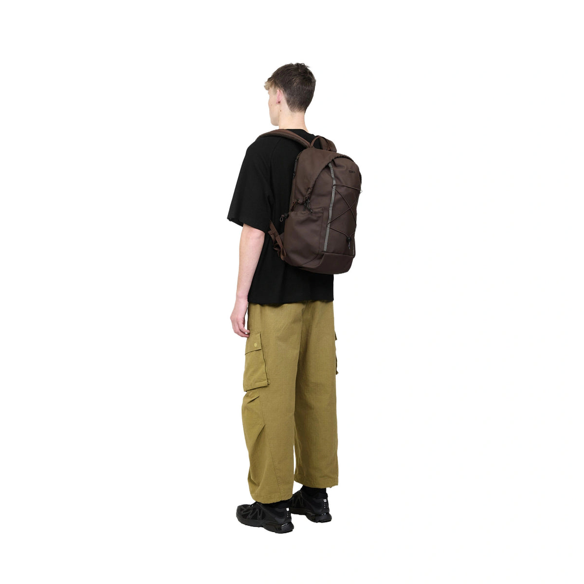 Kiln Hooded Zip Top Backpack 22L Elliker 34000-DARKBROWN Backpacks 22L / Dark Brown