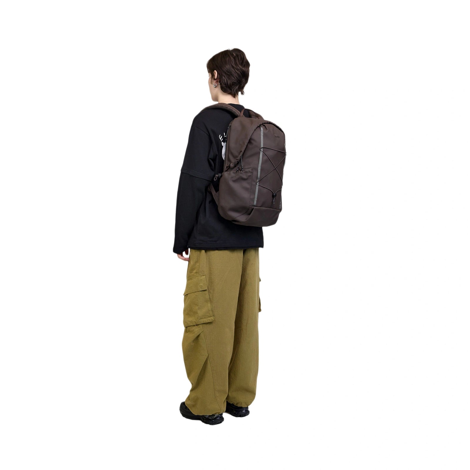 Kiln Hooded Zip Top Backpack 22L Elliker 34000-DARKBROWN Backpacks 22L / Dark Brown