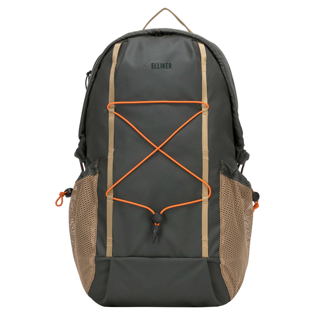 Kiln Hooded Zip Top Backpack 22L Elliker 34000-DARKGREEN Backpacks 22L / Dark Green
