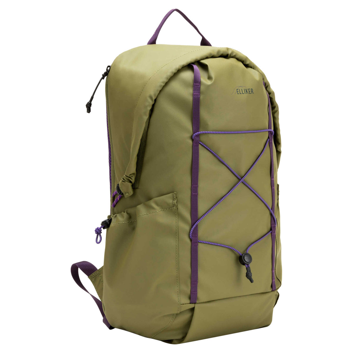 Kiln Hooded Zip Top Backpack 22L Elliker 34000-KHAKI Backpacks 22L / Khaki