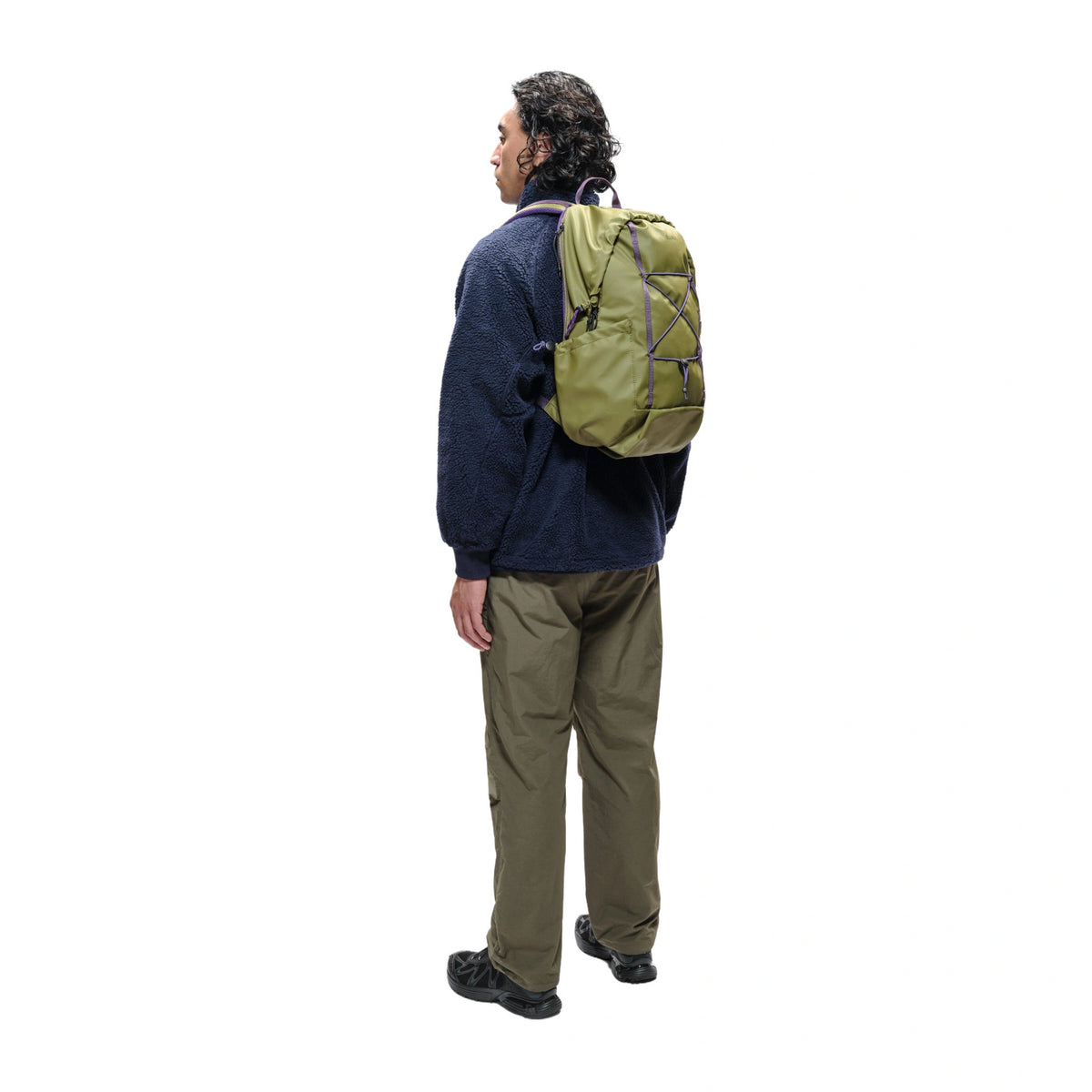 Kiln Hooded Zip Top Backpack 22L Elliker 34000-KHAKI Backpacks 22L / Khaki
