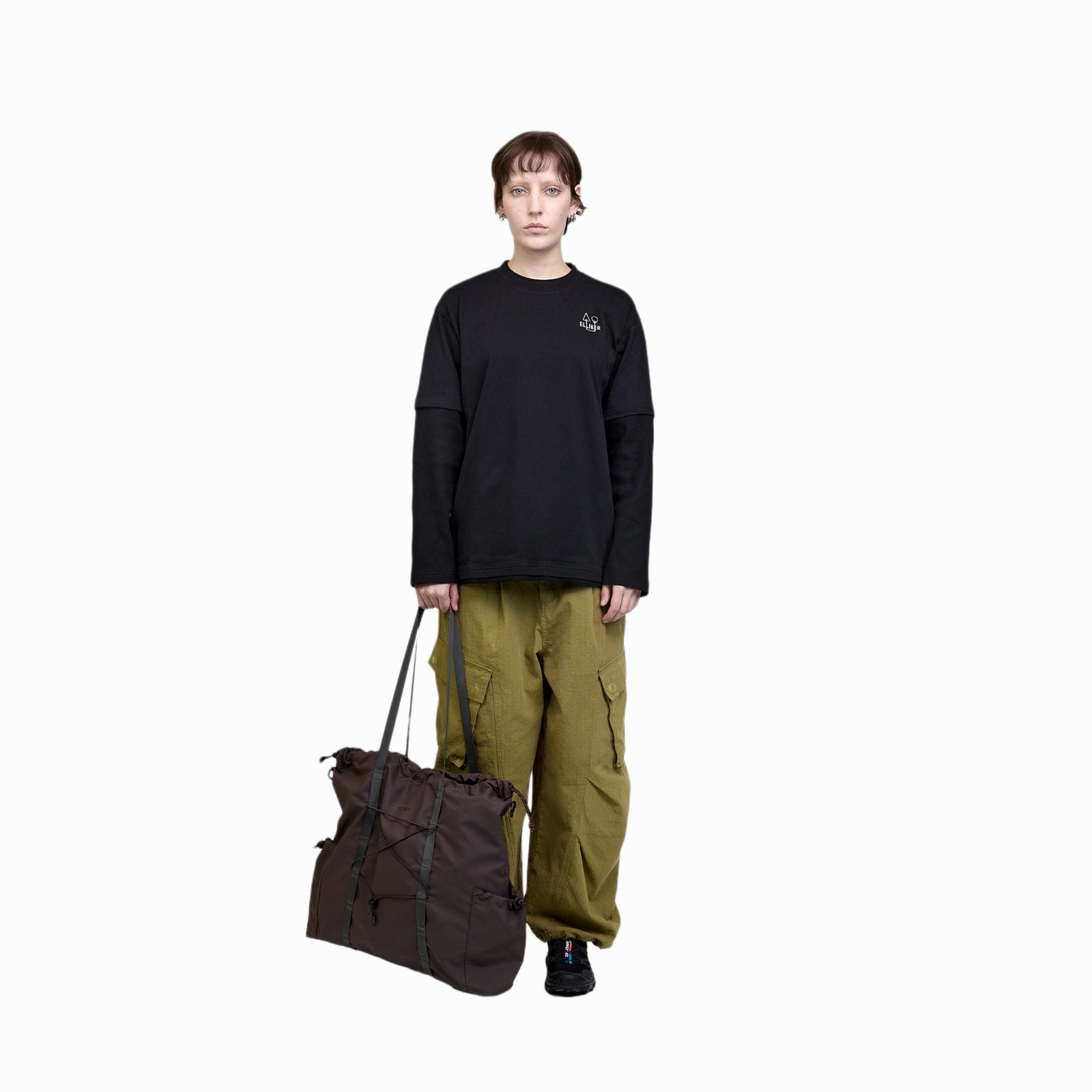 Lammer Tote Bag Elliker 34028-DARKBROWN Tote Bags 18L / Dark Brown