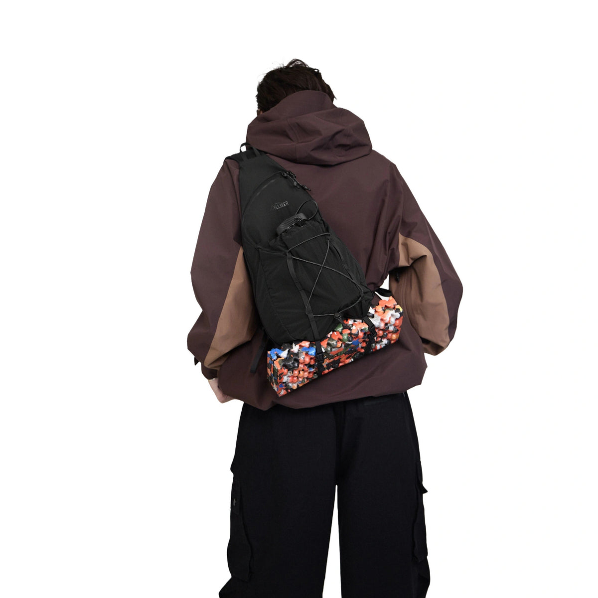 Mire Ripstop Packable Sling Bag Elliker 34081-BLACK Sling Bags One Size / Black