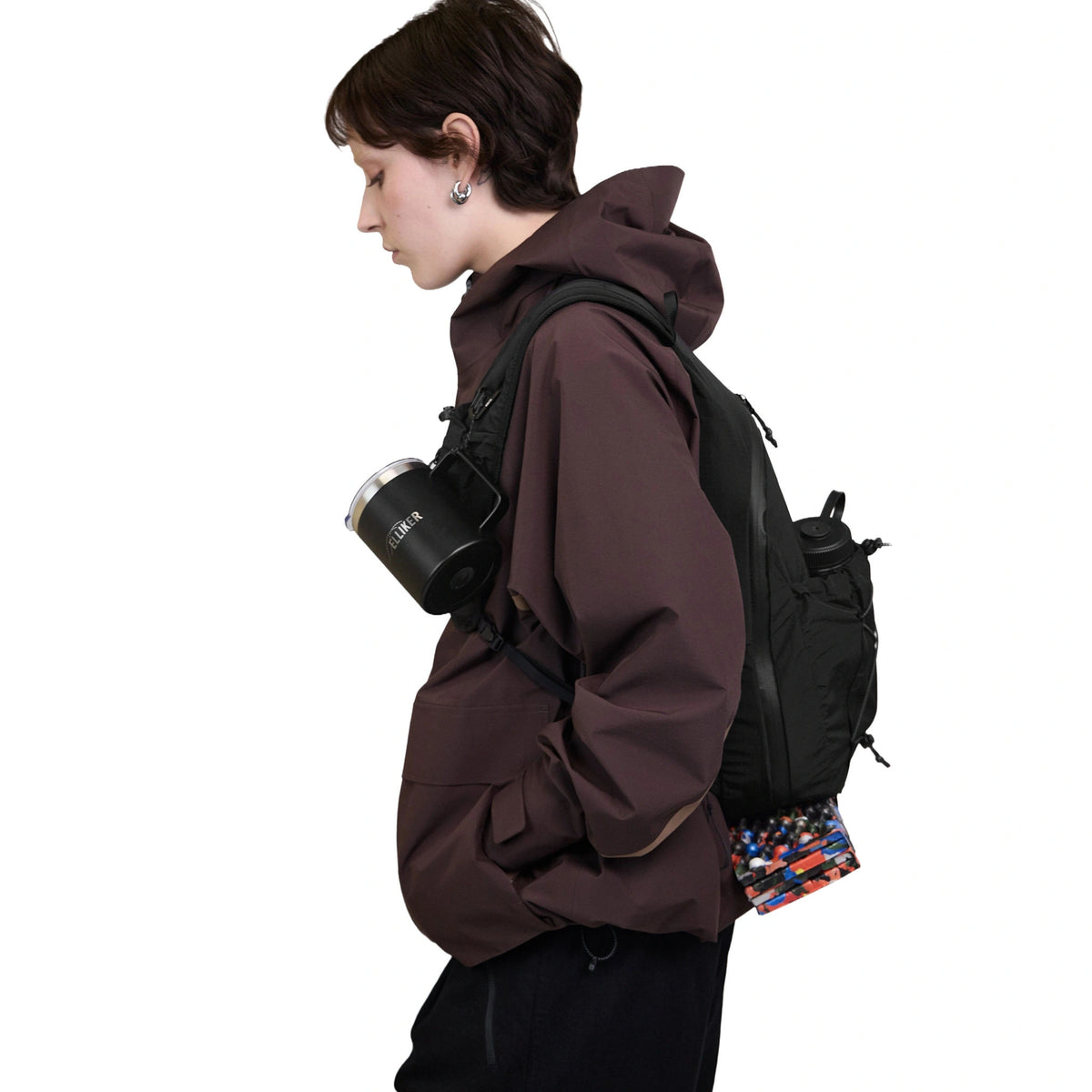 Mire Ripstop Packable Sling Bag Elliker 34081-BLACK Sling Bags One Size / Black