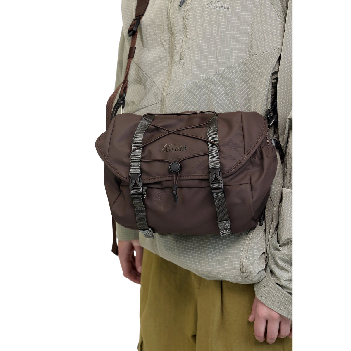 Oaken Bike Crossbody Bag 6L Elliker 34033-DARKBROWN Bike Bags 6L / Dark Brown
