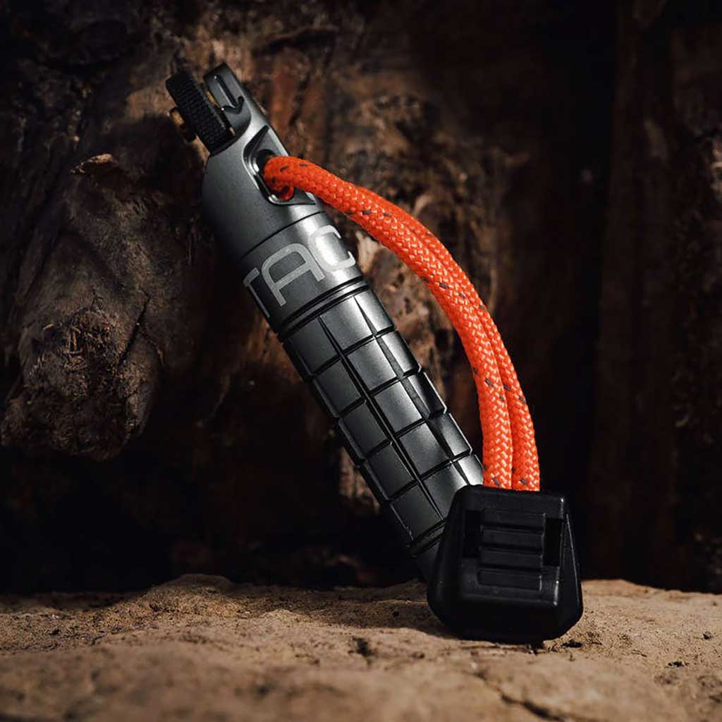 nanoSPARK Lighter Exotac NANOSPARK-GUN Firestarters One Size / Gunmetal