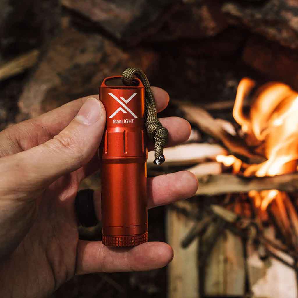titanLIGHT Lighter Exotac TITANLIGHT-ORG Firestarters One Size / Orange