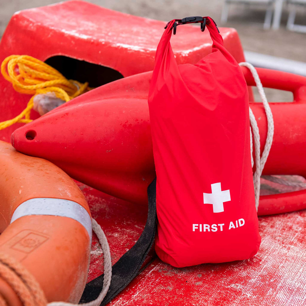 Drybag First Aid 5 Exped X7640277-848139 Drybags 5L / Red