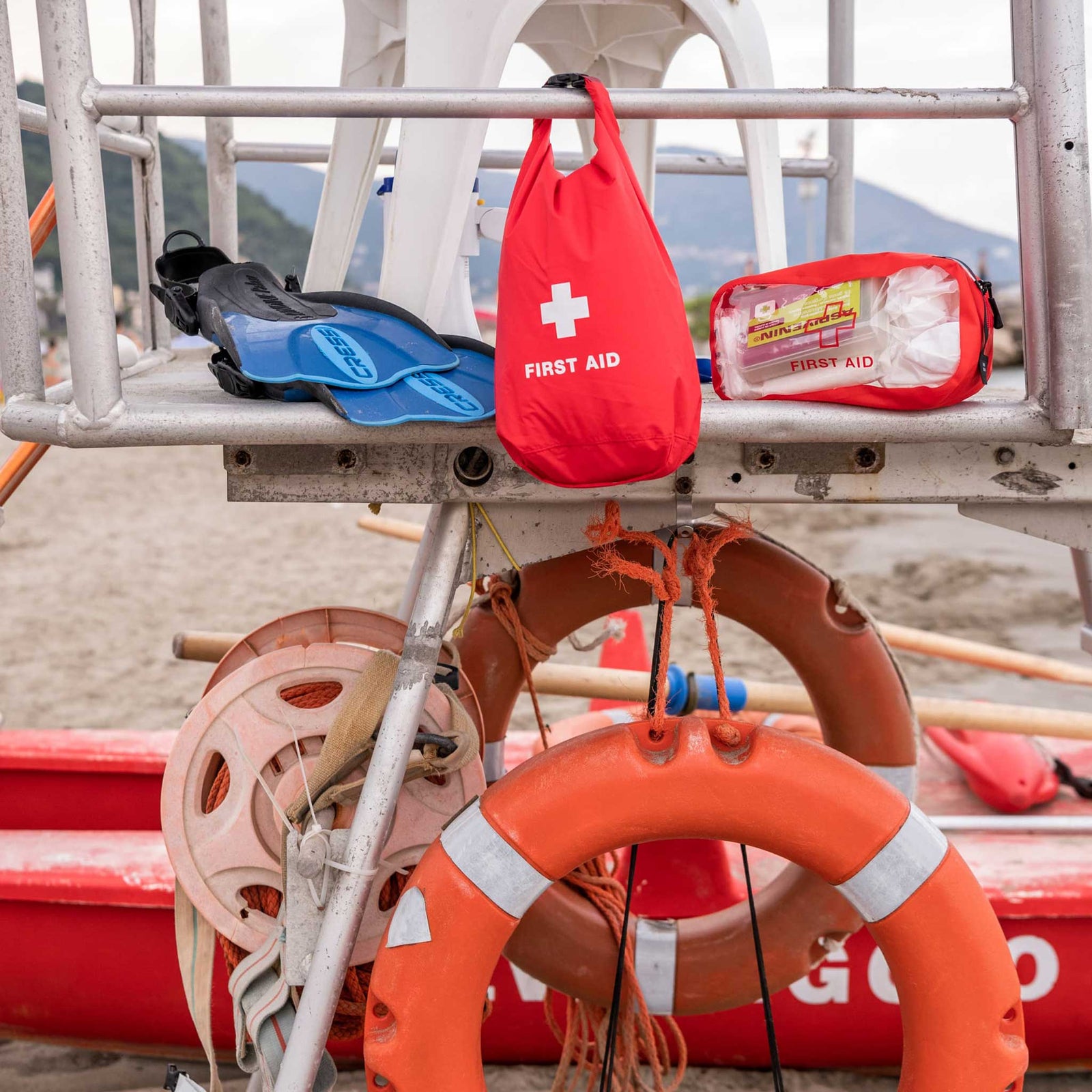 Drybag First Aid 5 Exped X7640277-848139 Drybags 5L / Red
