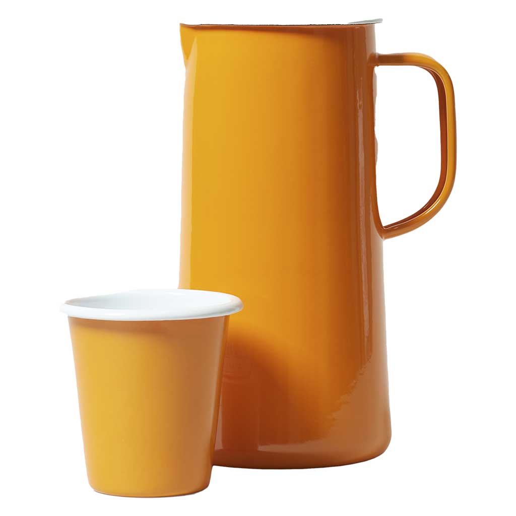 3 Pint Jug Falcon Enamelware FAL-4002-LE-UK Jugs 3 Pints / Tangerine
