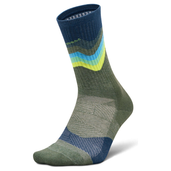 Trail Max Cushion Mini Crew Feetures Unisex Socks