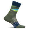 Trail Max Cushion Mini Crew Feetures Unisex Socks