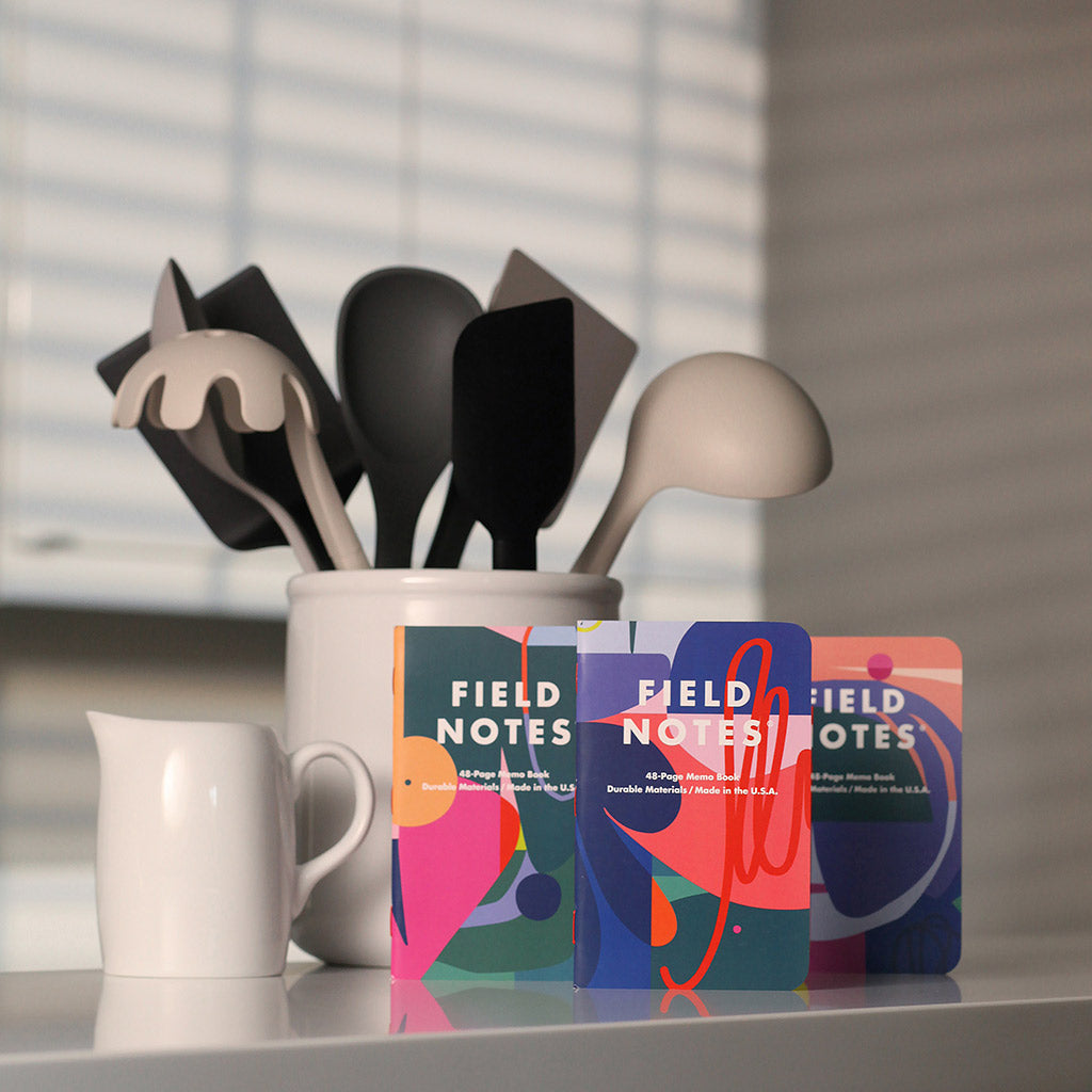 Flora Mixed Paper | 3-Pack Field Notes FNC-62 Notebooks 3 Pack / Flora