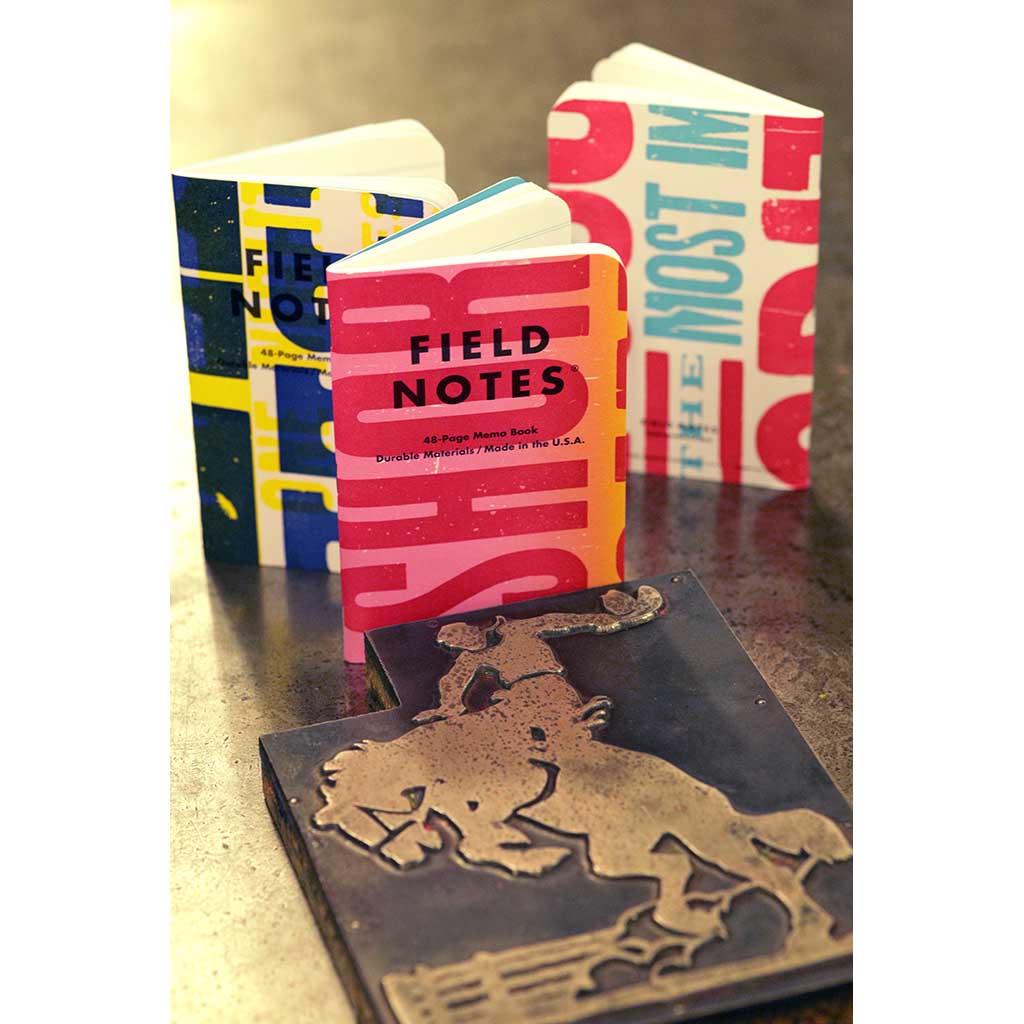 Hatch Ruled Paper (3-Pack) Field Notes FNC-56 Notebooks One Size / Multi