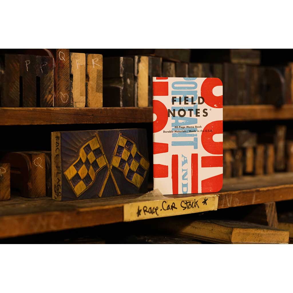 Hatch Ruled Paper (3-Pack) Field Notes FNC-56 Notebooks One Size / Multi