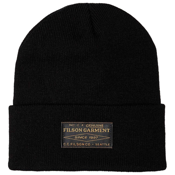 Ballard Watch Cap Filson FMACC0028-001 Beanies One Size / Black